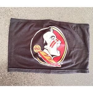 FSU Florida State University cropped Tank Top size M VTG made in USA
